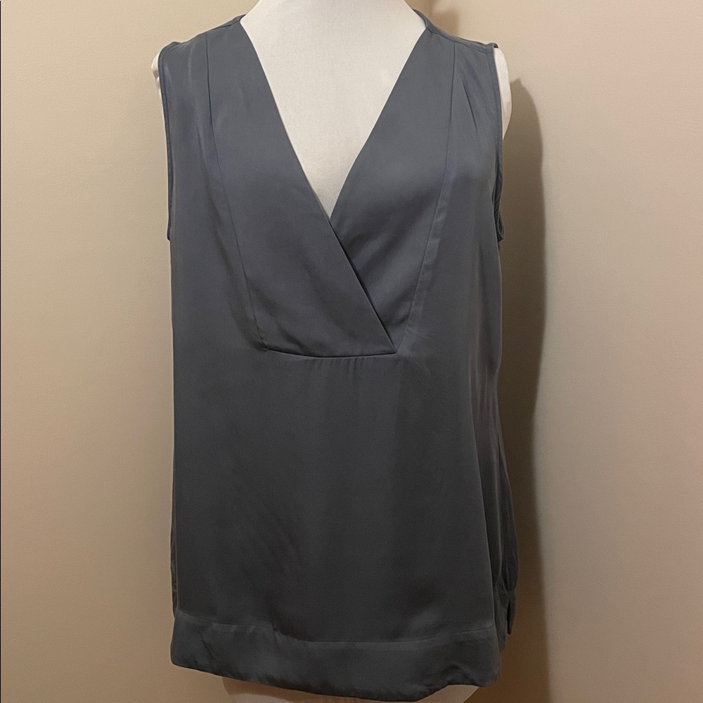 Chico's Blue Sleeveless Modal Top